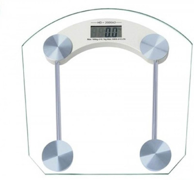 

Starvook Square Shape Kanch Weighing Scale(White)