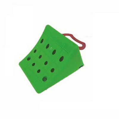 

Big Bull SAFETY WHEEL CHOCK PLASTIC (Green) TRFP110 Wheel Chock(Pack of 1 Green)
