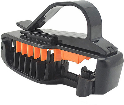 Futaba Universal Flexible Auto Black, Orange Car Sunglass Clip Holder