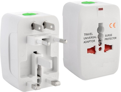 

B BOCH All in One International Universal Power Adapter Worldwide Travel Adapter Dock(White)