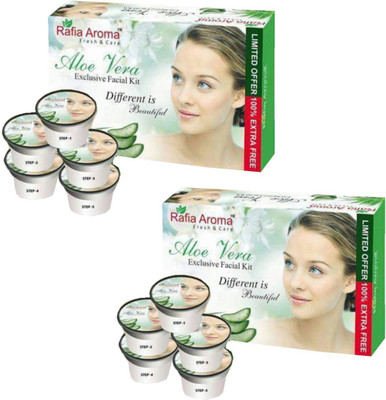 

rafia aroma Aloe Vera Exclusive Facial Kit 660 g(Set of 2)