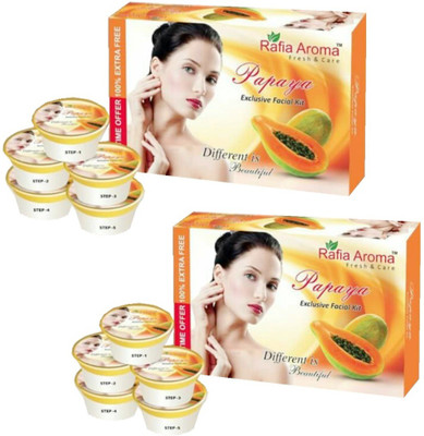 

rafia aroma Papaya Exclusive Facial Kit 660 g(Set of 2)