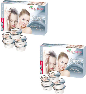 

rafia aroma Silver Exclusive Facial Kit 660 g(Set of 2)