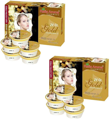 

rafia aroma 24Ct Gold Exclusive Facial Kit 660 g(Set of 2)
