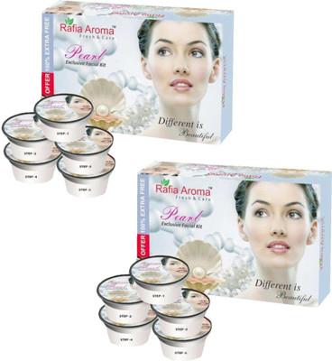 

rafia aroma Pearl Exclusive Facial Kit 660 g(Set of 2)