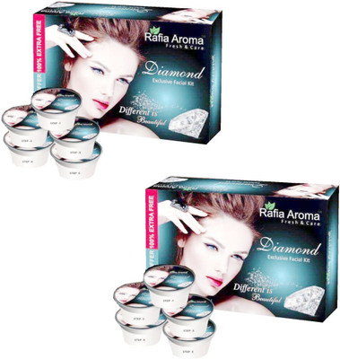 

rafia aroma Diamond Exclusive Facial Kit 660 g(Set of 2)