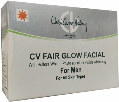

Christine Valmy CV Fair Glow Facial (Men) 29 ml(Set of 6)