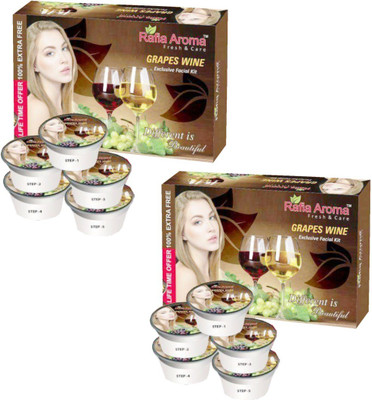 

rafia aroma Wine Exclusive Facial Kit 660 g(Set of 2)
