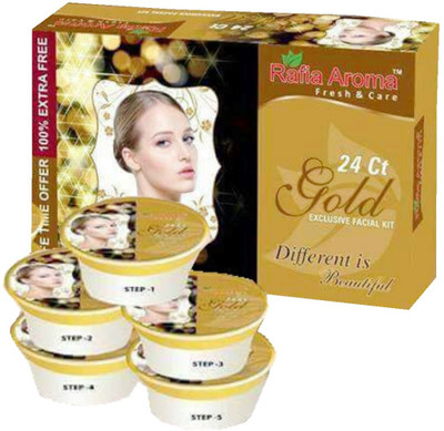 

Rafia Aroma 24Ct Gold Exclusive Facial Kit 660 g