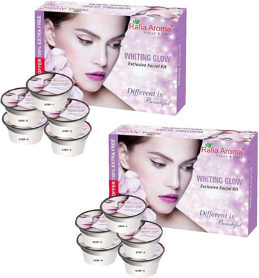 

rafia aroma Whiting Glow Exclusive Facial Kit 660 g(Set of 2)