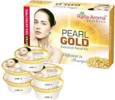 

rafia aroma Pearl Gold Exclusive Facial Kit 660 g