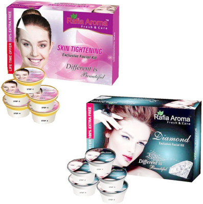

rafia aroma Skin Tightening Diamond Exclusive Facial Kit 660 g(Set of 2)