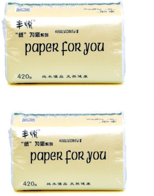 

Quick Shel TISSUE PAPER ULTRA SOFT & FINE QUALITY(Pack of 840)