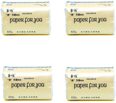 

Quick Shel PAPER FOR YOU ULTRA SOFT TISSUE PAPER(Pack of 1680)
