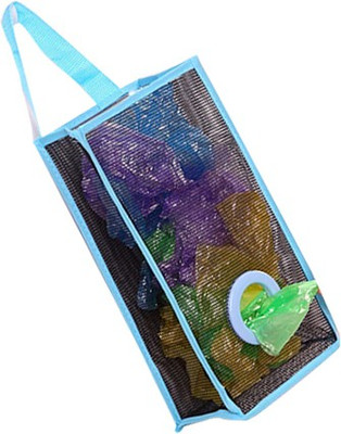 

Futaba Kitchen Garbage/Shopping Bag Organiser - Blue Grocery Bag(Multicolor)