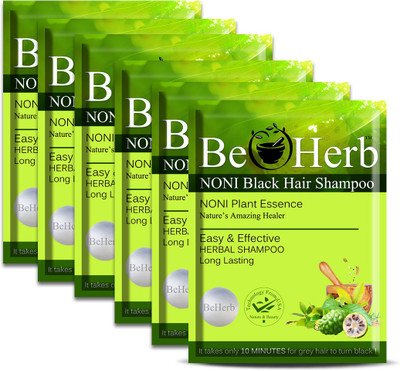 

Anand India BeHerb Noni Black Hair Magic Shampoo Hair Color(Black)