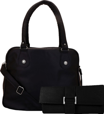 

Lady bar Shoulder Bag(Black)