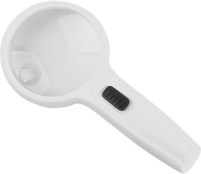 TARGET PLUS DUAL LENS FIRST QUALITY 3X4.5X Magnifying Glass(Black, White)