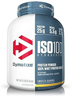 

Dymatize ISO 100 Whey Protein(2.3 kg, Vanilla)