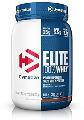 

Dymatize Elite 100% Whey Protein(907 g, Rich Chocolate)