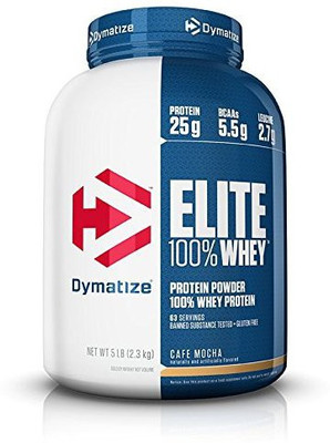 

Dymatize Elite Whey Protein(2.3 kg, Cafe Mocha)