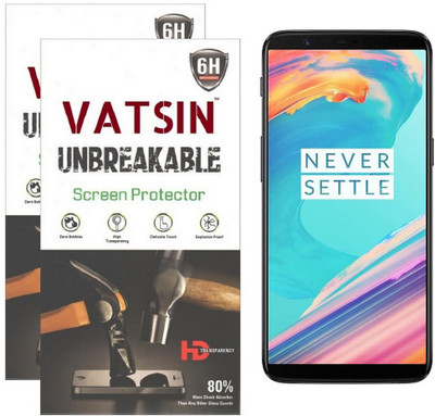 

Vatsin Screen Guard for OnePlus 5T, Transparent