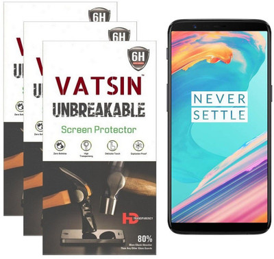 Vatsin Screen Guard for OnePlus 5T, Transparent
