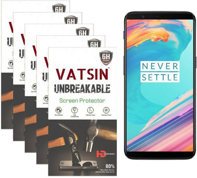 Vatsin Screen Guard for OnePlus 5T, Transparent