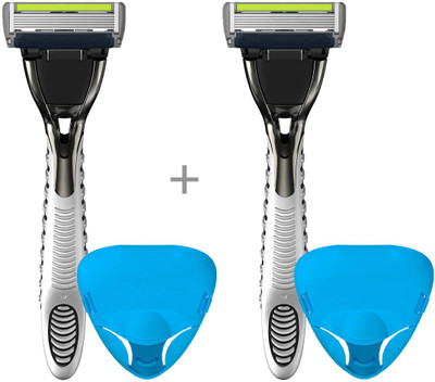 

Dorco LetsShave Pace 6 Plus Shaving Razor(Pack of 2)