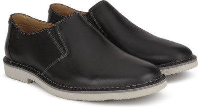 

Clarks Jareth Step Black Leather Casual For Men(Black