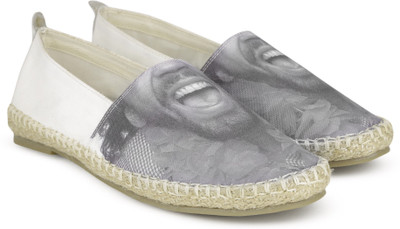 

North Star by Bata TONY Espadrilles For Men(White, Grey