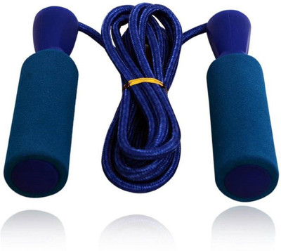 

serveuttam Foam Handle Ball Bearing Skipping Rope(Blue, Length: 274 cm)