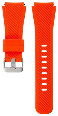J Replacement TPU Watch Strap Gear S3 _11 Smart Watch Strap(Orange)