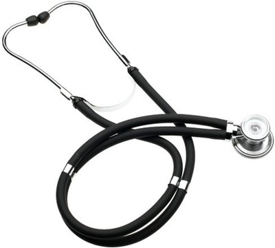 

Trishir Stethoscope Double Tube Acoustic Stethoscope(Black)