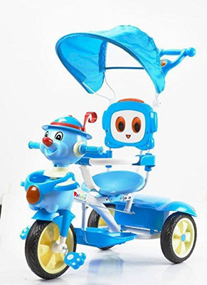

Baybee Parent Control Tinman Trolly Tricycle(Blue), Red