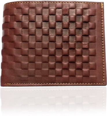 

garvik Men Brown Genuine Leather Wallet(6 Card Slots)