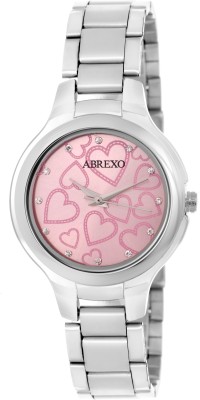 Abrexo ABX5010-PINKHEART-FORMAL EXCLUSIVE Modish Watch  - For Women   Watches  (Abrexo)