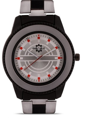 GEARZ Matt Finish Steel watch with pearl white dial Premium Watch  - For Men   Watches  (GEARZ)