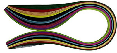 Udhayam Quilling Paper 7 Mm 1000 Strips-Non Metallic