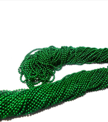 

BestUBuy Ball Chain for Jewelry Making / Decorating & Craft Work. Dark Green - Pack of 5 mtrs