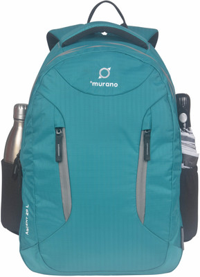 

Murano Durable Multipurpose 29 L Laptop Backpack(Green, Black), White