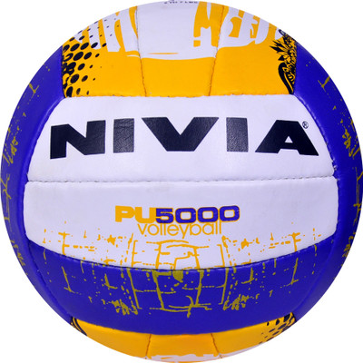 

Nivia STC PU5000 Volleyball - Size: 4(Pack of 1, Multicolor)
