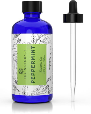 

Rey Naturals Peppermint Oil For Aromatherapy , Skin , Muscles & Aroma Diffusers(120 ml)