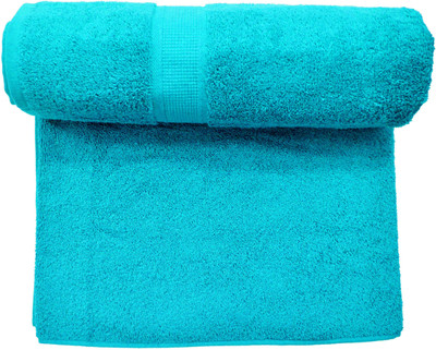 

Bombay Dyeing Cotton 600 GSM Bath Towel(Light Blue), Firozi