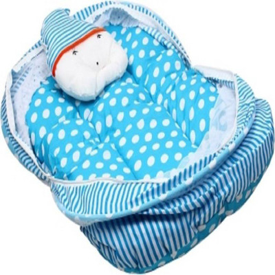 

Chinmay Kids Cotton Bedding Set(Sky Blue)