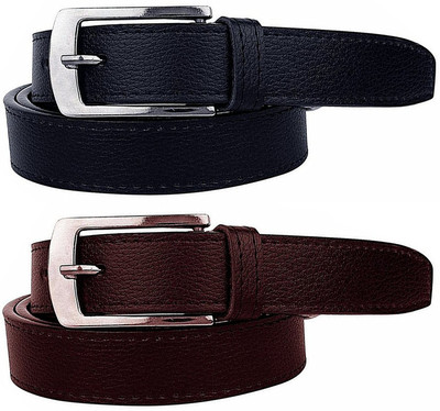 

Bageera Men Black, Brown Artificial Leather Belt
