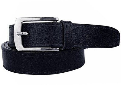 

Caring Boys Casual Black Genuine Leather Belt