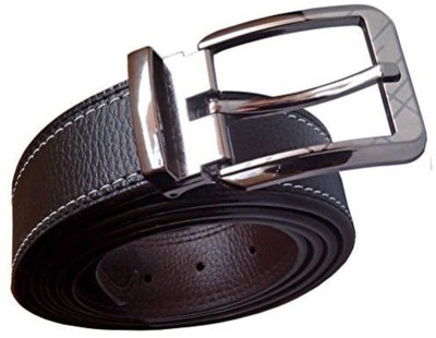 

Kesari Men Black Genuine Leather Belt