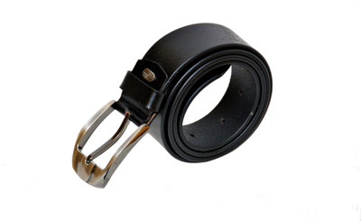

Ferric Men Formal Black Genuine Leather Belt