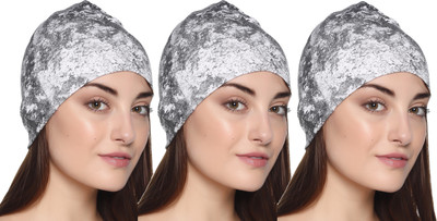 69GAL Printed Skull Cap Cap(Pack of 3)
